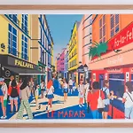 Lumineux Dans Le Marais *